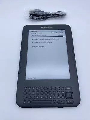 Amazon Kindle Reader Keyboard Wi-Fi 6  4GB D00901 3rd Generation New Battery • $62.50