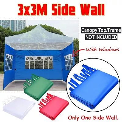 Barbecue Shelter Side Wall Perfect For Shows And Parties Oxford Cloth Red • $41.35