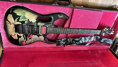 Rare 1988 Ibanez Jem 77 FP Floral Pattern Electric Guitar By Steve Vai Ultrarare • $9999.99