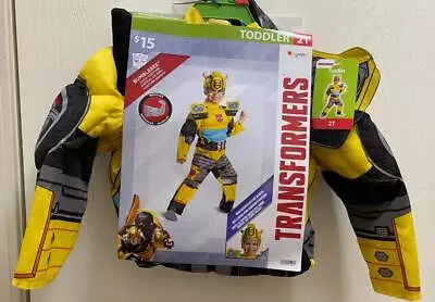 $13.98 • Buy Halloween Costume Toddler Boy 2T Hasbro BUMBLEBEE TRANSFORMERS 2 Pc Dress-Up NWT