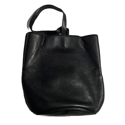 Ellington Of Portland Oregon Leather Purse Everyday Travel Bag Black City NICE • $59.95