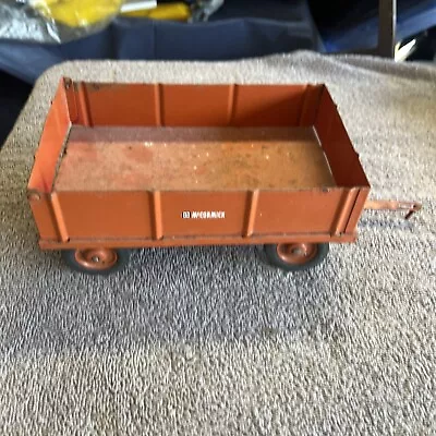 Vintage McCormick Metal Trailer Red 7.5” X 4.5” Made In USA • $49.99