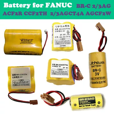 6V Li-Ion PLC Battery For FANUC BR-C 2/3AG ACF2R CCF2TH 2/3AGCT4A AGCF2W AU • $25.68