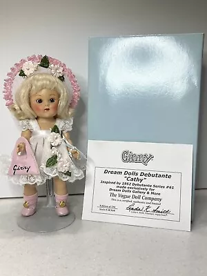 Ginny Vogue Reproduction Doll Cathy Exclusively Made For Dream Dolls Gallery • $40