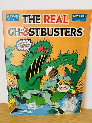 Real Ghostbusters Comic #65 Marvel UK 1989 • £6.99