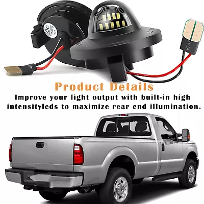 LED License Plate Light Assembly Replacement For Ford F150 F250 F350 Pickup HUS • $9.99