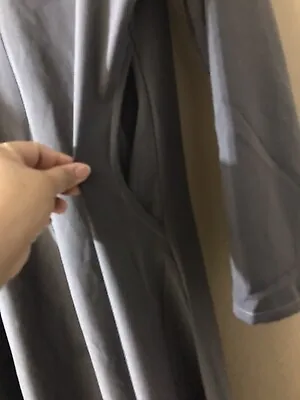 Women Casual Loose Long Sleeve  Abaya Maxi Dress 56 Long • £20