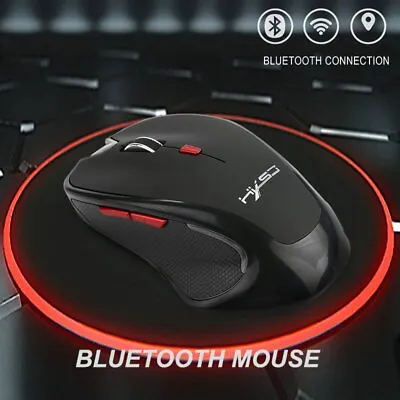 $17.85 • Buy Wireless Bluetooth Mouse 2400 DPI Ergonomics Optical Mouse For Laptop PC