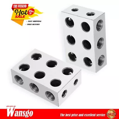 1-2-3 123 BLOCK Set 11 HOLES MATCHED PAIRS ULTRA PRECISION .0002  • $20.64