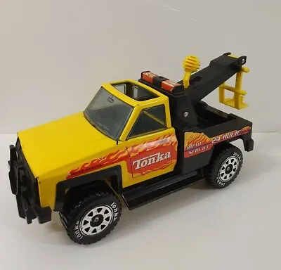 🔶️vintage Tonka 4wd Road Rescue Tow Truck Steel Plastic Retro #2 • $69.99