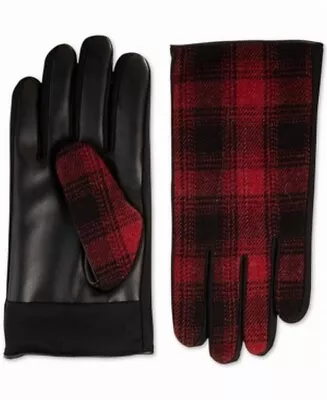 ISOTONER SIGNATURE Men's Faux-Leather Driving Gloves Large New $56 • $19.95