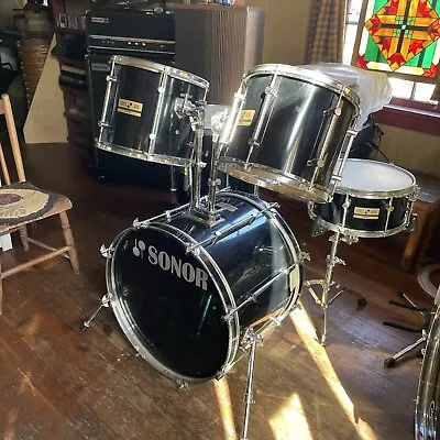 Sonor Force 1000  5-Piece Drum Set Vintage Germany 12/13/16/14/22 • $1770