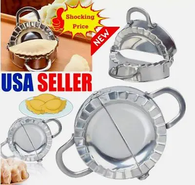 Stainless Steel Dumpling Mould Cutter Ravioli Pie Mold Pastry Tool Dough Maker • $3.25