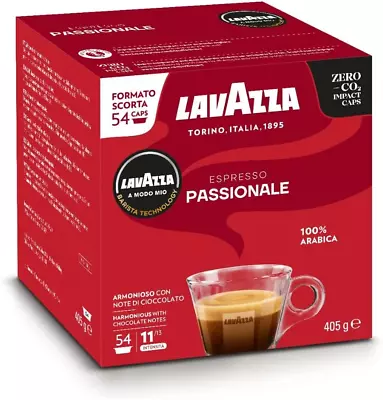 Lavazza Coffee Pods 54 Pack Passionale DarkStrong & Rich Capsules Espresso • $35.99