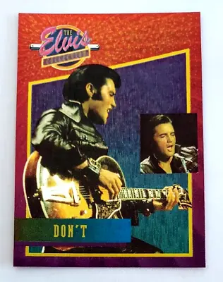 The Elvis Presley Collection Dufex Insert 20 Of 40 Don't • $5.70