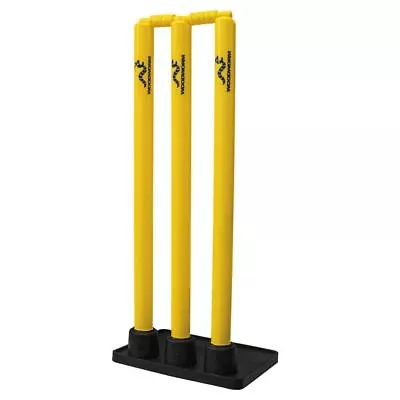 Woodworm Cricket Heavy Duty Rubber Base Stump And Bails Set • $79.95