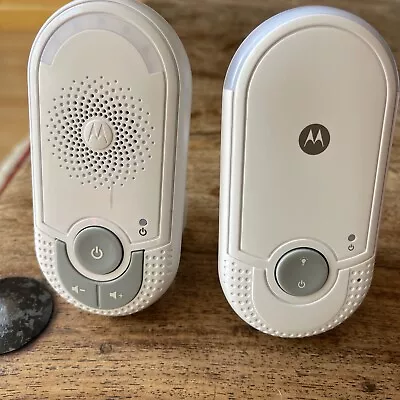 Motorola MBP 8 Baby Monitor Digital Audio Sound Wall Plug Night Light 300m Range • £15