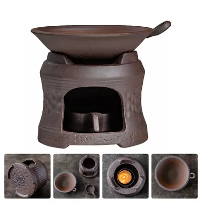 Ceramic Tea Warmer For Japanese Teapot - Tea Heater Stand Set • £25.45