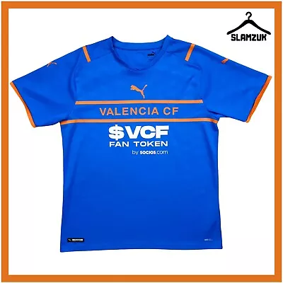 Valencia Football Shirt Puma Large 3rd Away Kit Camiseta 2021 2022 759338-07 N90 • £39.99