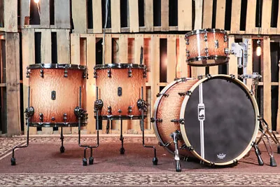 Mapex Black Panther Cherry Bomb Drum Set - 22x1612x814x1416x16 (video Demo) • $3674