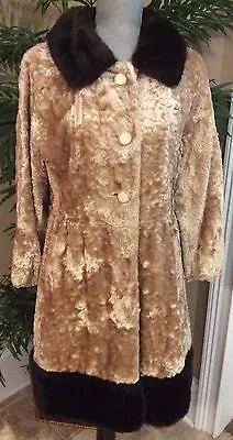 Gorgeous Antique Vintage Faux Fur Coat By Country Pacer Small • $89.99