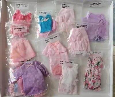 Lot Of Vintage Barbie Pajamas Nightwear 1990s • $25