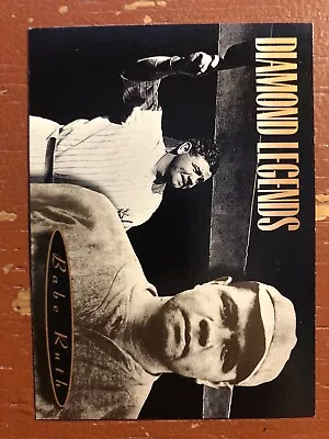 1994 Upper Deck BAT DIAMOND LEGENDS # 165 BABE RUTH Near Mint Condition • $1.09