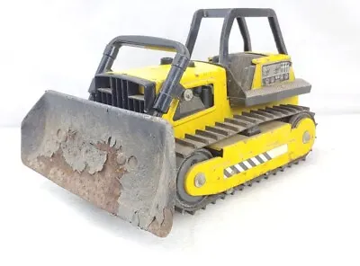 Vintage Tonka Pressed Steel Bull Dozer Toy 12  Long • $29.99