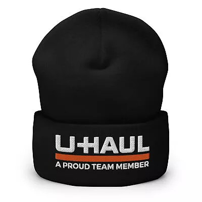 U-Haul A Proud Team Member Embroidered Cuffed Beanie • $24.95