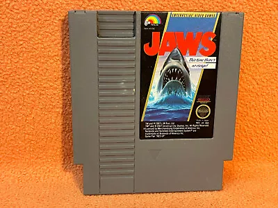 Jaws Nintendo NES Original Authentic Genuine Vintage Retro Game! • $14.97