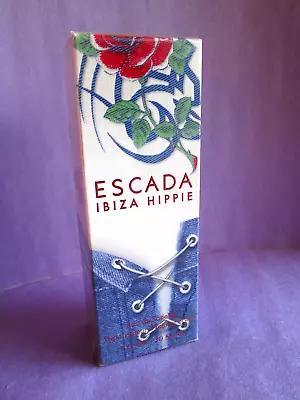 Escada Ibiza Hippie Eau De Toilette Spray 1 Oz 30 Ml 2003 Vintage New Sealed Box • $145