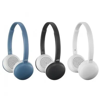 JVC HA-S20BT Flats Wireless Bluetooth On-Ear Lightweight Headphones • $20.99