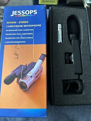 Jessops SDX400 - Stereo Camcorder Microphone Headphone Jack • £6.50