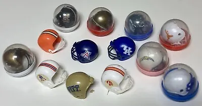 VTG Lot Of 13 OPI Mini Helmets NFL & College Football Some New In Cup- Old Logos • $30