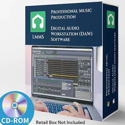 Pro Music Production-MultiTrack Audio Editing-Mixing-MIDI DAW Software-Beats CD • $12.99