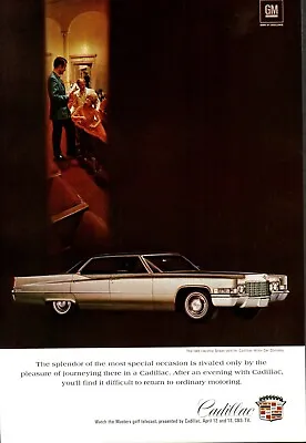 Print Ad VTG 1959 Cadillac Sedan Deville • $11.49