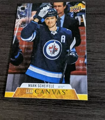 Mark Scheifele 2020-21 Upper Deck Series 2  UD Canvas #C207 Winnipeg Jets • $7