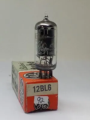 $3 • Buy Vintage Tested Good GE 12BL6 Radio Car Radio Vacuum Tube