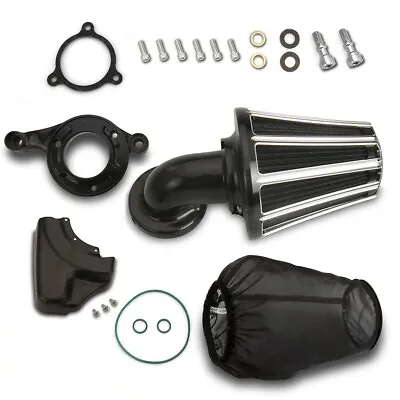 Gauge Cone Air Cleaners Filters For Harley M8 Touring FL Softail Slim FXBB 18-23 • $232.15