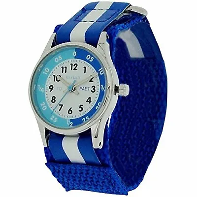 Unisex Watch BLUE Time Teacher Tutor Kid Childrens Learn How To Tell The Time • £13.99