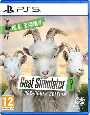 Goat Simulator 3 Pre-Udder Edition PS5 Playstation 5 Brand New Sealed • $44