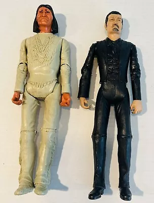 1960’s Marx Toys Johnny West Adventure: Sam Cobra & Geronimo Apache • $34.80