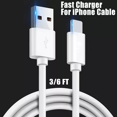 WHOLESALE LOT Fast Charger USB Data Sync Cable For Apple IPhone 5 6s 7 8 XS XR • $99.66