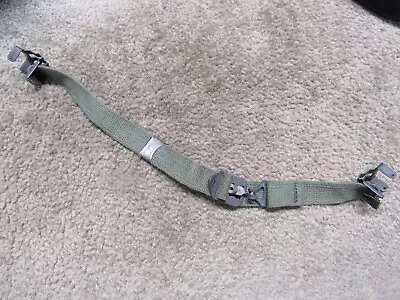 US Vietnam Era M1 Helmet Chinstrap Cotton Webbing OD Green Type 1 Anchor Marked • $34.95