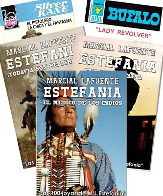 “Osa Mayor” Set De Cinco Novelas Por Marcial Lafuente Estefania Y Otros Autores • $28.45