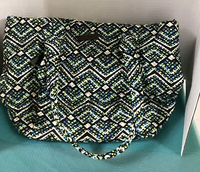 Vera Bradley Hadley East West Tote Purse NWT Rainforest • $19.99