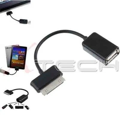 30 Pin To Female USB Adapter OTG Cable For Samsung Galaxy Tab 2 10.1 P5100 P5110 • £2.49