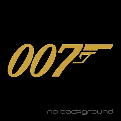 007 James Bond Sticker Vinyl Decal Gun Wall Car Window Truck Bumper Auto Laptop • $1.99