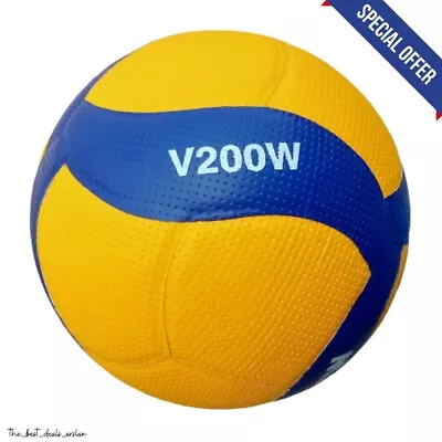 MIKASA V200W Match Ball 2019 FIVB Volleyball Indoor/outdoor Size-5 • $46.95