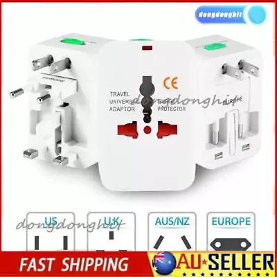 International Universal Travel Power Adapter Convertor Plug Power US/UK/AU/EU • $10.49